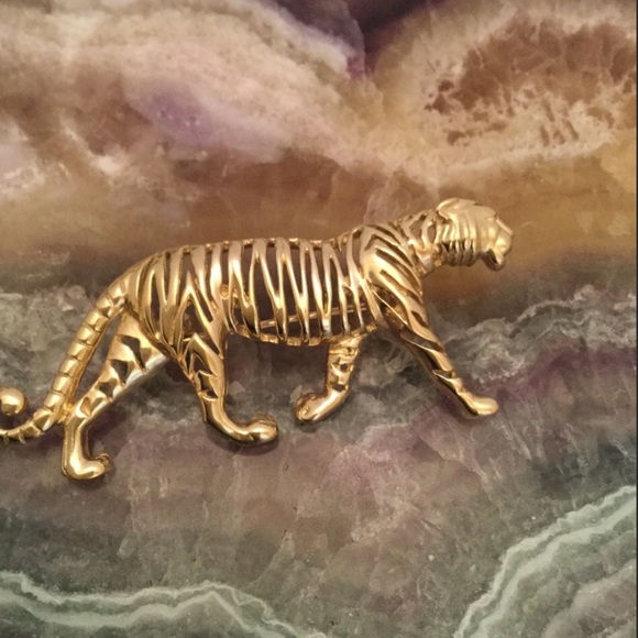 NEW 14k TIGER PIN - Picture 6 of 6